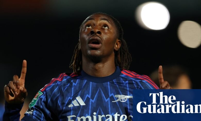 Cuenta de Arsenal Eberechi Eze Open en la victoria de la Copa Carabao en Port Vale | Copa Carabao