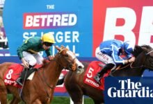 El propietario Brighton Tony Bloom Nets es otro ganador con Santorini Star en Doncaster | Carreras de caballos