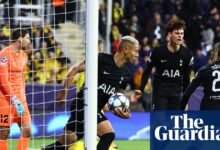 Punto de rescate de objetivos propios tardíos para Spurs en Bodø/Glimt después de Hauge Double | Liga de Campeones