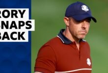 Rory McIlroy involucra a la disputa con los fanáticos en la Ryder Cup 2025.
