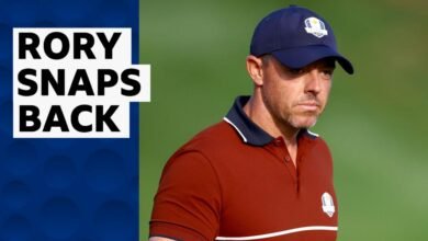 Rory McIlroy involucra a la disputa con los fanáticos en la Ryder Cup 2025.