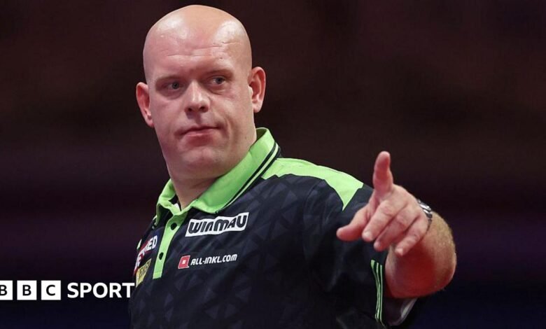 Serie Mundial de Darts: Michael Van Gerwen derrotó a Luke Littler para obtener el título