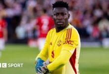 Andre Onana: Manchester United Keeper se une a Tabzonspor.