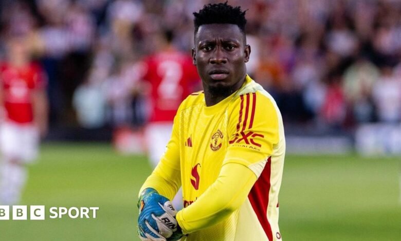 Andre Onana: Manchester United Keeper se une a Tabzonspor.