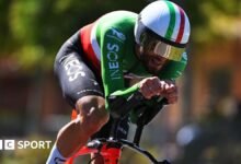 Vuelta a España: Filippo Ganna ganó el tiempo de juicio cuando Jeao Almeida cerró a Jonas Vingega