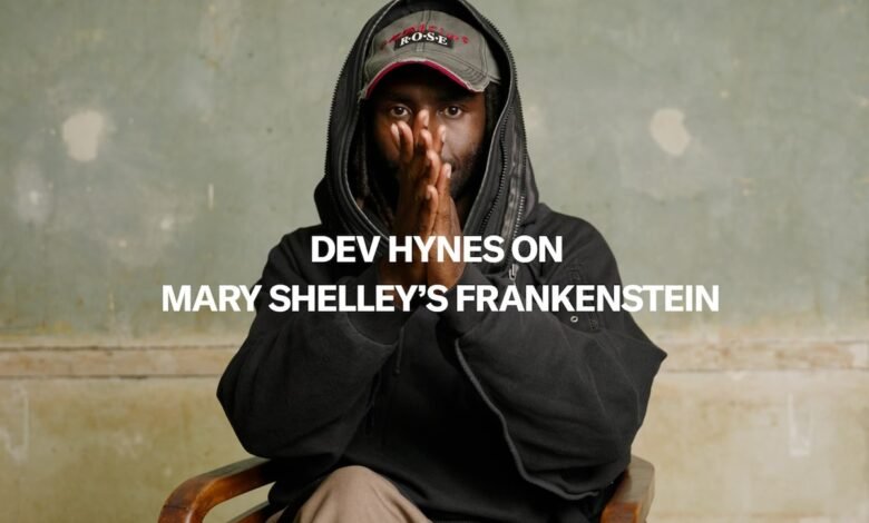 RELOJ: Dev Hynes reflexionó sobre Frankenstein de Mary Shelli RELOJ: Dev Hynes reflexionó sobre Frankenstein de Mary Shelli
