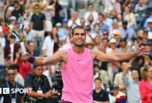 Resultados de US Open 2025: Carlos Alcaraz ha progresado hasta ocho veces con una victoria directa.
