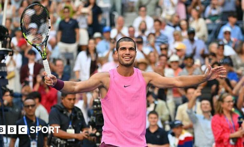 Resultados de US Open 2025: Carlos Alcaraz ha progresado hasta ocho veces con una victoria directa. Resultados de US Open 2025: Carlos Alcaraz ha progresado hasta ocho veces con una victoria directa.