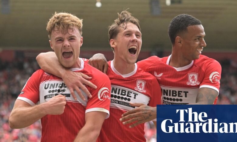 Caos del día de la fecha límite y la carrera de promoción de plomo de Middlesbrough-Football Weekly | Fútbol americano
