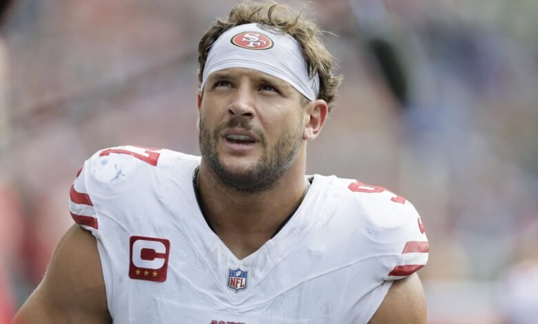 La alineación se muda a equipos de la NFL después de que Mike Evans, Nick Bosa, lesiones más importantes
