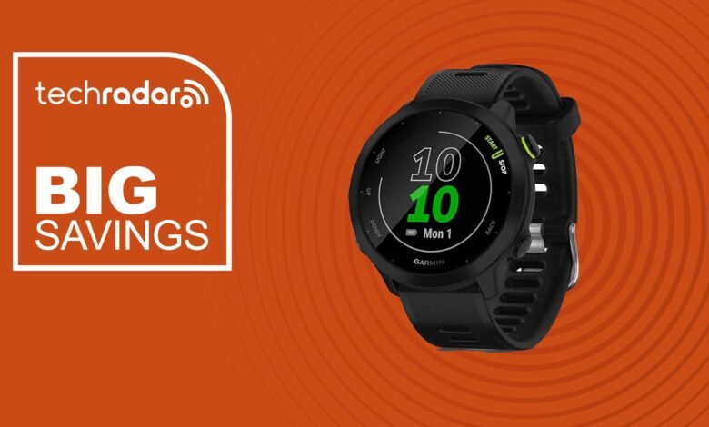 Este súper barato Garmin Forerunner 55 es una gran compra de presupuesto para los corredores