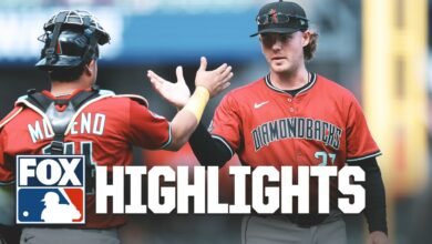 Diamondbacks en comparación con los gigantes sobresalientes | MLB en Fox