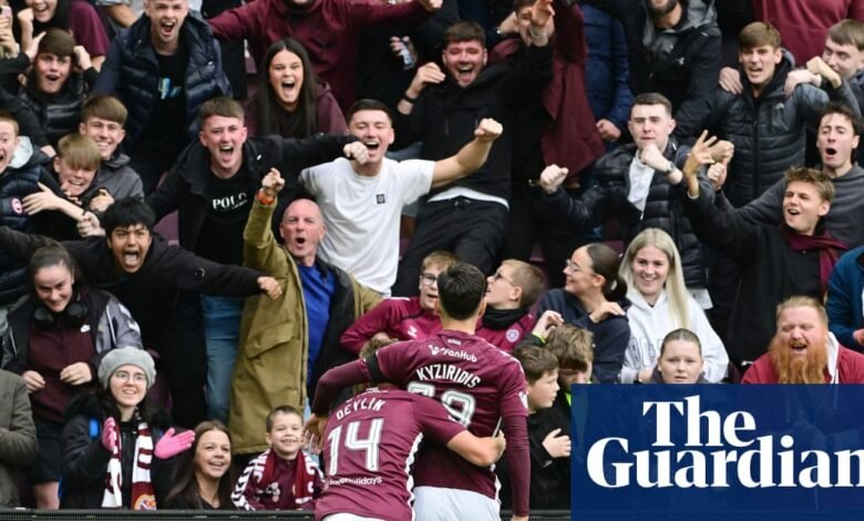 Roundup escocés: los corazones van a la cima cuando el celta tropieza contra Hibs después de la protesta | Premier League escocés