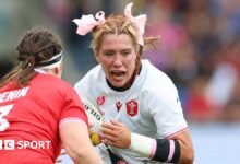 Georgia Evans: Gales Forward condena las redes sociales para la aparición
