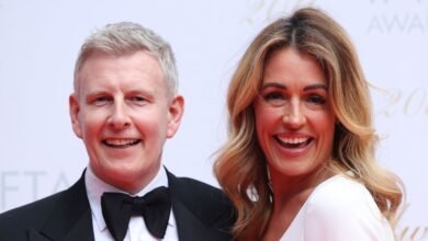 Esta mañana, el esposo del gato, Patrick Kielty, está preocupado por ‘mientras se mudó
