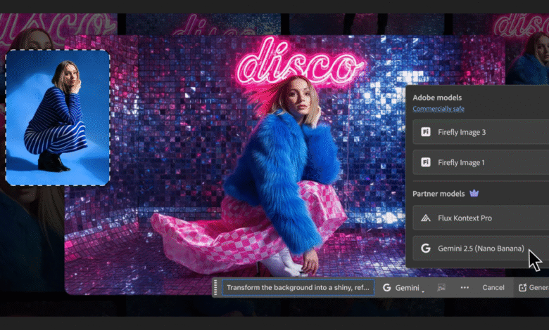 Ahora puede usar la IA viral de Nano Banana de Google directamente en Photoshop