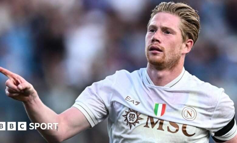 Man City vs Napoli: Kevin de Bruyne regresará al viejo club inquietante?
