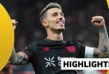 Destacados de la Bundesliga: Bayer Leverkusen 3-1 Eintracht Frankfurt