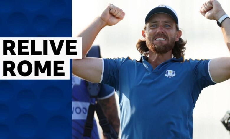 Ryder Cup: Cómo Europa derrotó a Estados Unidos en Roma en 2023 Ryder Cup: Cómo Europa derrotó a Estados Unidos en Roma en 2023