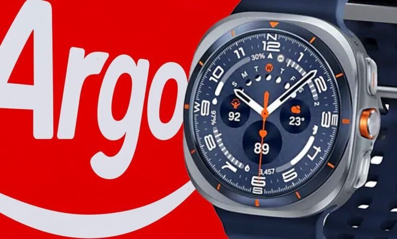 Argos Compradores Dash para obtener la actualización de Galaxy Watch a un precio sorprendentemente bajo