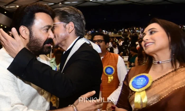 71st National Film Award 2025: Mohanlal, Shah Rukh Khan y Queen Mukherjee son una imagen digna de marco y es icónico