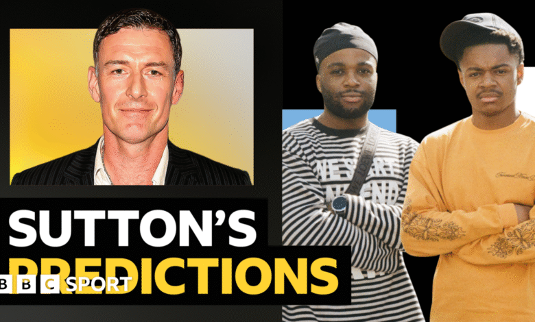 Predicción de la Premier League: Chris Sutton V Rappers Kidwild y Blanco, más AI