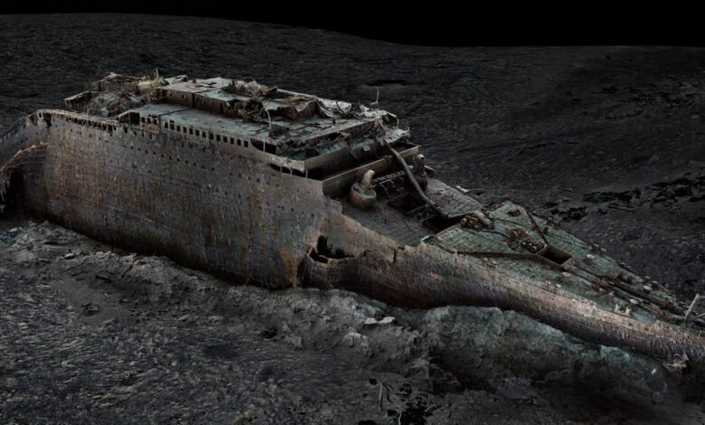 RECHABLOS TITANIC: La recreación digital muestra el bote con un detalle notable. RECHABLOS TITANIC: La recreación digital muestra el bote con un detalle notable.