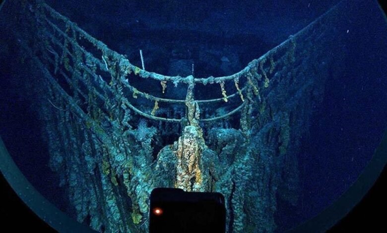 Titanic Wreck fue encontrado durante la misión secreta de la Marina de los EE. UU. Hace 40 años. Titanic Wreck fue encontrado durante la misión secreta de la Marina de los EE. UU. Hace 40 años.