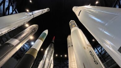 Simulador de instalación de alerta de misiles internos utilizado para el entrenamiento de lanzamiento de ICBM
