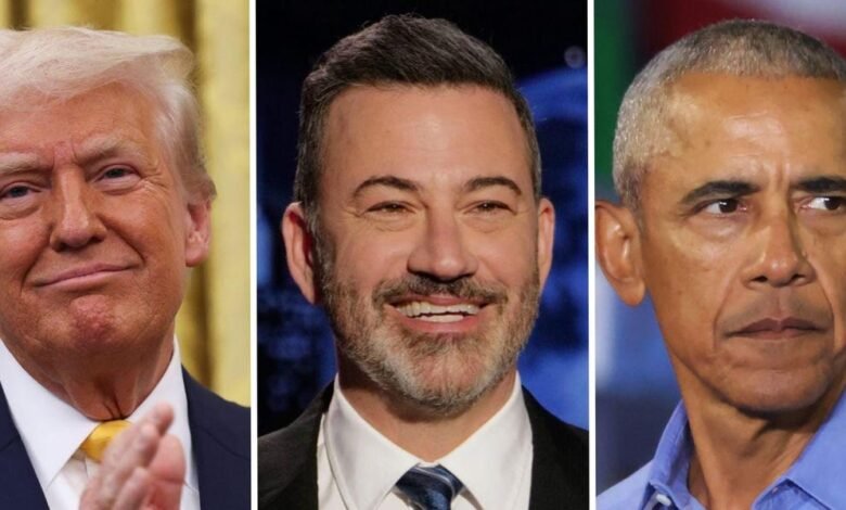 Obama critica la administración de Trump por la suspensión de Kimmel