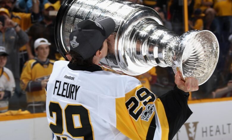 Marc-Andre Fleury firmó el contrato de prueba de Penguins después de la jubilación de la NHL