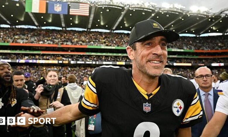 NFL DUBLIN: Pittsburgh Stelin se adhiere a la ganancia de la mordedura de uñas sobre Minnesota Viking.