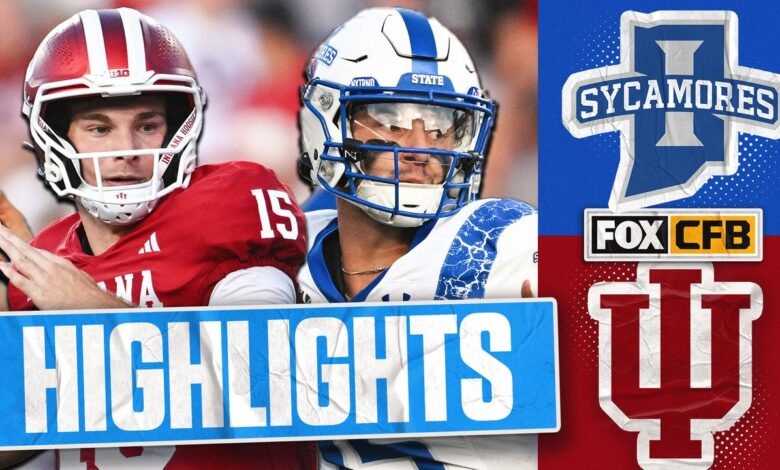 Sycamores Bang Indiana en comparación con el número 22 de Indiana Hoosiers se destaca | Foot College Football Sycamores Bang Indiana en comparación con el número 22 de Indiana Hoosiers se destaca | Foot College Football