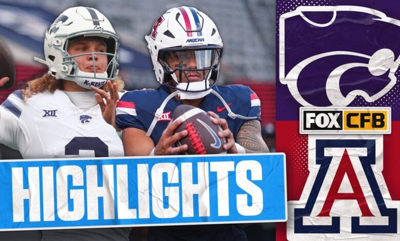 Kansas State Wildcats vs Arizona Wildcats sobresaliente | Foot College Football Kansas State Wildcats vs Arizona Wildcats sobresaliente | Foot College Football