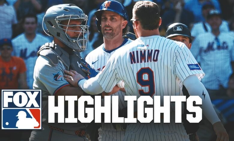 Marlins en comparación con los aspectos más destacados de los Mets | MLB en Fox Marlins en comparación con los aspectos más destacados de los Mets | MLB en Fox
