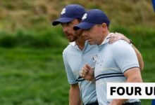 Video de la Copa Ryder: Rory McIlroy y Tommy Fleetwood va cuatro después de Birdie
