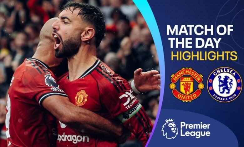 Premier League: el Manchester United 2-1 Chelsea se destaca Premier League: el Manchester United 2-1 Chelsea se destaca