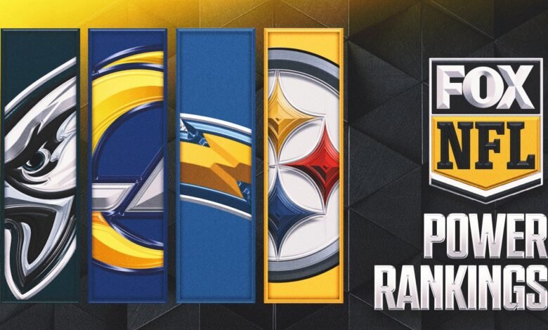 2025 Ranking de potencia de la NFL Semana 5: los Rams hacen un gran movimiento; Los cuervos se aferran a los 10 mejores