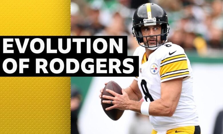 Aaron Rodgers: El desarrollo de una superestrella de la NFL Aaron Rodgers: El desarrollo de una superestrella de la NFL