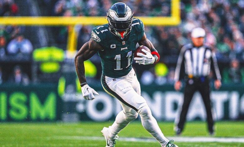 La críptica publicación de redes sociales de AJ Brown se preocupa a pesar del comienzo 4-0 de Eagles