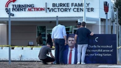 Trump dice que no vio a Charlie Kirk filmando video