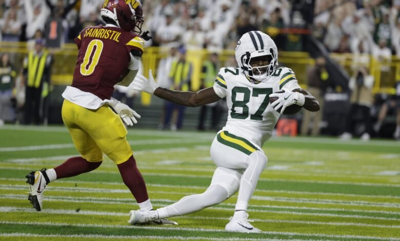 Matthew Golden de Packers, Romeo Doubs, Wicks Fantasy Outlook entre la lesión de Jayden Reed