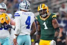 Micah Parsons, Pacs Tie Jones ‘Cowboys después de comerciar como Jordan Love, Dak Shine