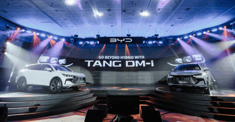 BYD ROLLS OUT TANG DM-I enchufable SUV híbrido en Filipinas