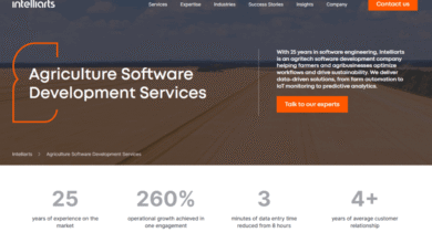 10 mejores compañías de desarrollo de software agrícola en 2025