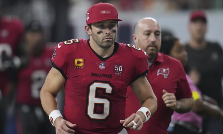 Baker Mayfield Tolls Gardner-Johnson, Texans en fotos después de la “victoria de Bucs, ’10 Tos Down ‘