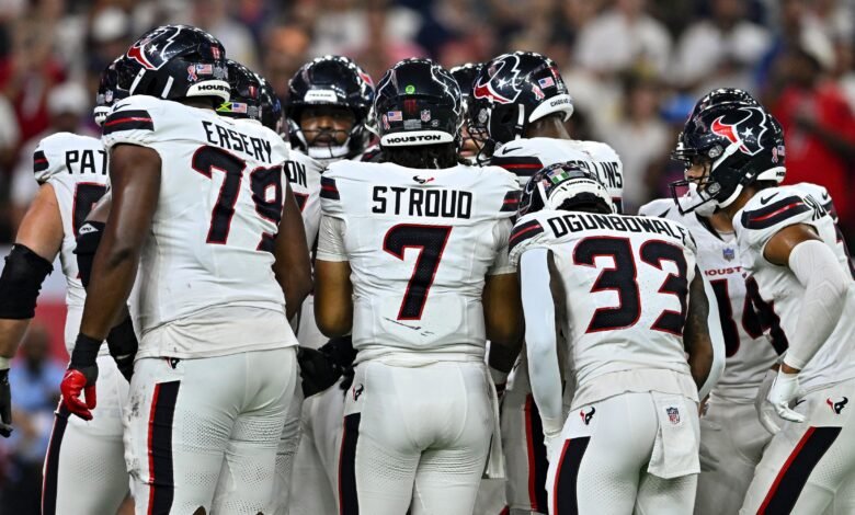 Los Insidores de los Texans estresan, la paciencia en medio de 0-3, comenzando hasta 2025 NFL. Los Insidores de los Texans estresan, la paciencia en medio de 0-3, comenzando hasta 2025 NFL.