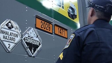 CVSA Hazmat Safety Blitz Enganche casi 1,200 violaciones