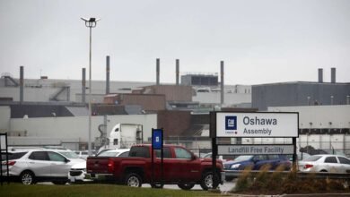 Retrasos en GM recortes en la planta de Canadá amenazadas por los aranceles de Trump