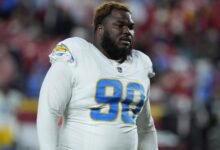 Se dice que la tarta de lágrima es multada por abofetear a Travis Kelce en el cargador en comparación con los jefes